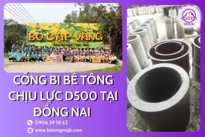 Cống bi bê tông chịu lực D500 tại Đồng Nai