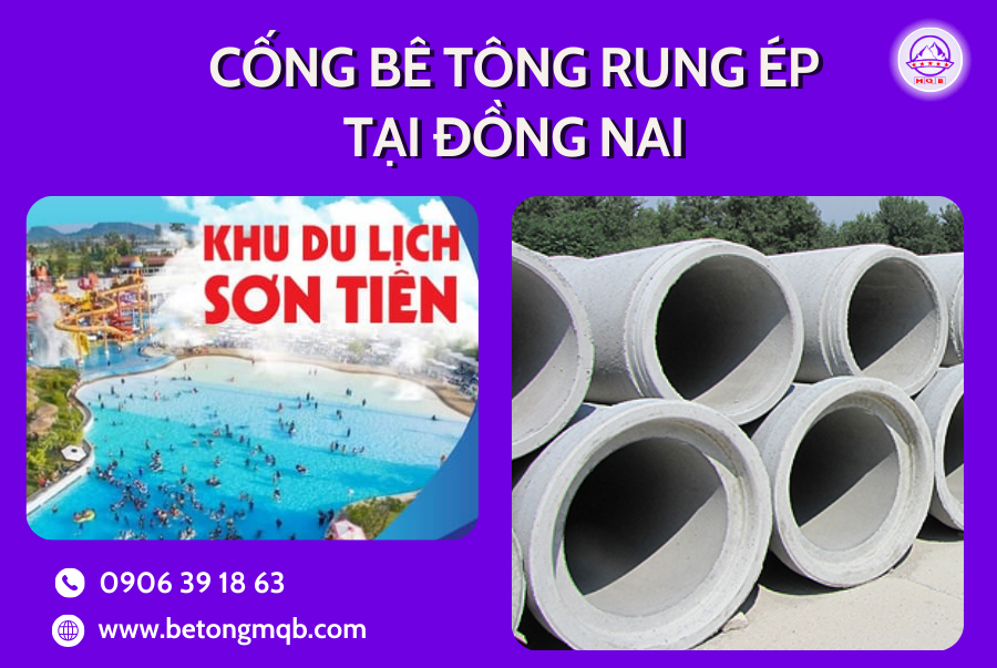 Cống Bê Tông Rung Ép D1000 Dài 2,5M Tại Đồng Nai | Bê Tông MQB 1 cong d1000 thoat nuoc