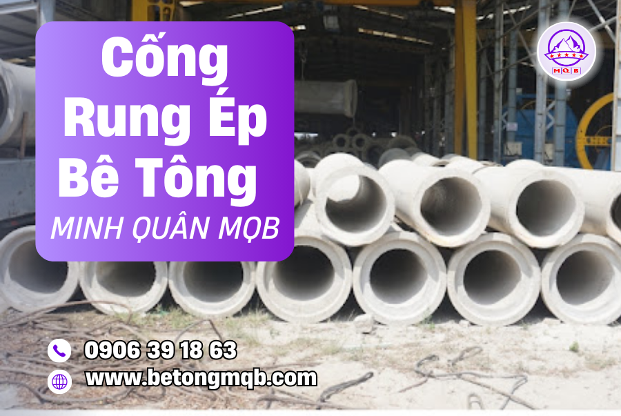 Cống Rung Ép Bê Tông D200 Dài 2,5M Tại Đồng Nai | Bê Tông MQB 2 cong d200