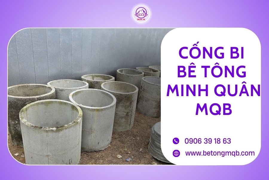 Cống bi bê tông D1000 tại Đồng Nai | Bê tông MQB 1 cong-thoat-nuoc-d1000