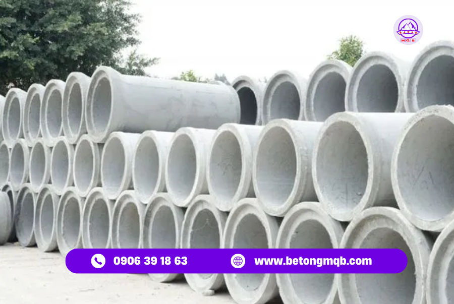 Cống Bê Tông Rung Ép D500 Dài 2,5M Tại Đồng Nai | Bê Tông MQB 2 cong thoat nuoc rung ep d500
