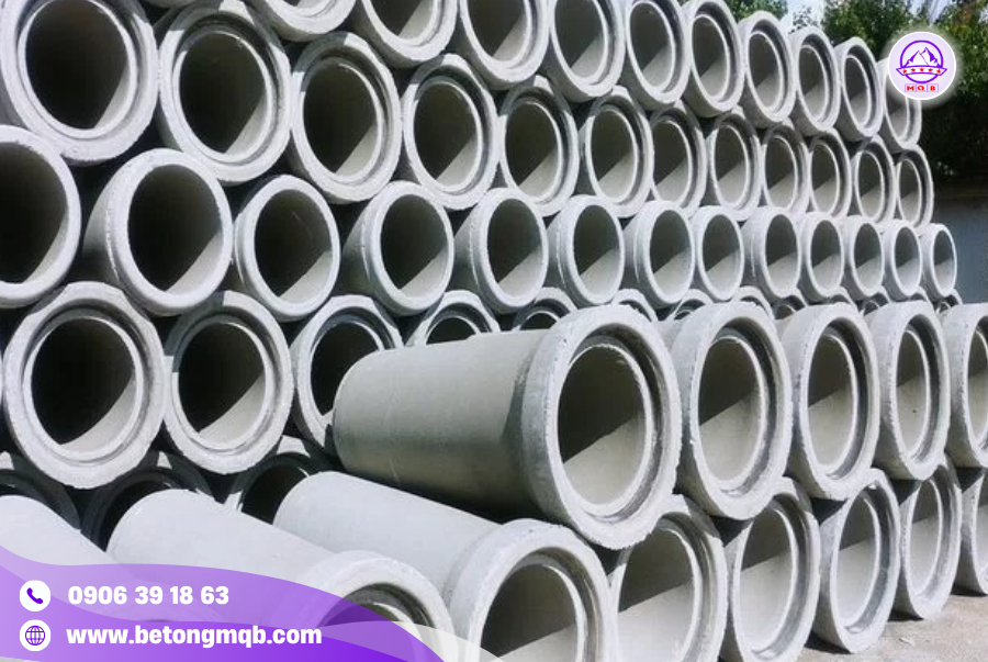 Cống Bê Tông Rung Ép D600 Dài 2,5M Tại Đồng Nai | Bê Tông MQB 3 ong cong d600