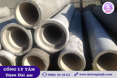 cống ly tâm thoát nước công trình