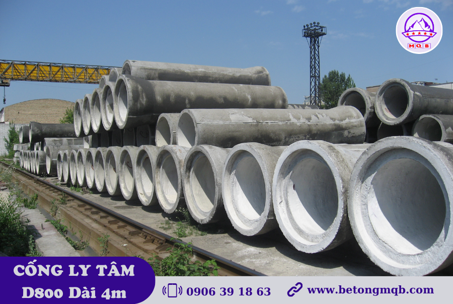 Cống Bê Tông Ly Tâm D800 Dài 4m Tại Tp. Hồ Chí Minh 2 120