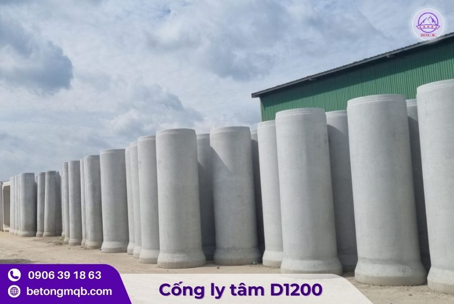 Cống Bê Tông Ly Tâm D1200 Dài 4M Tại TP Hồ Chí Minh 3 451