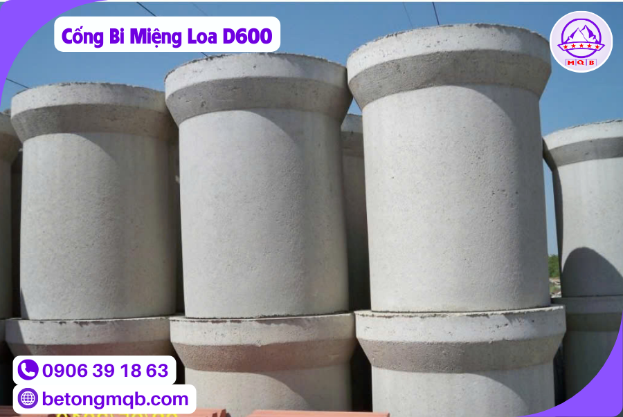 Cống Bi Miệng Loa D600 Tại Long An 3 cong be tong d600 co loa