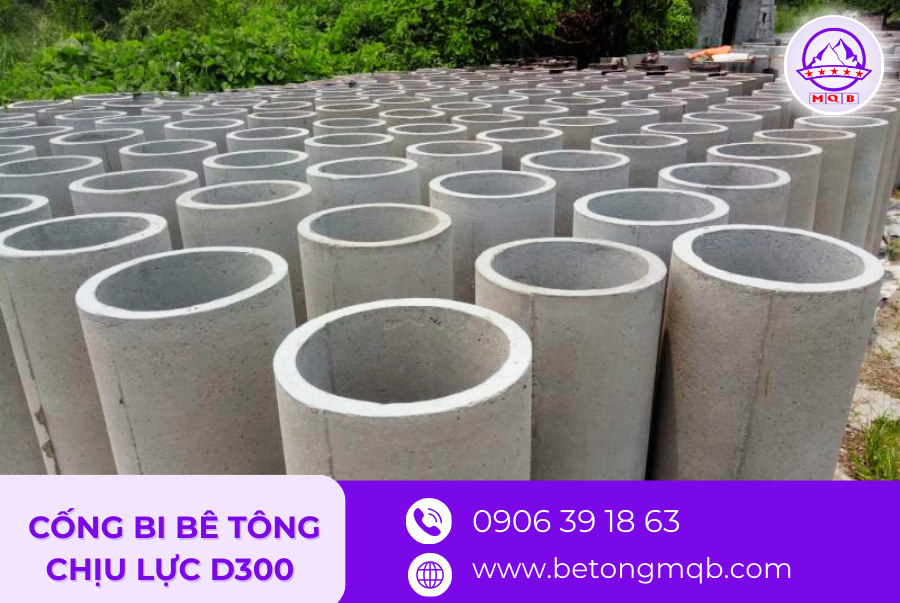 Cống bi bê tông chịu lực D300 tại Bình Phước 5 Địa điểm mua cống bi bê tông chịu lực D300