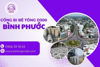 Cống bi bê tông chịu lực D300 tại Bình Phước