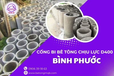 Cống bi bê tông chịu lực D400 tại Bình Phước