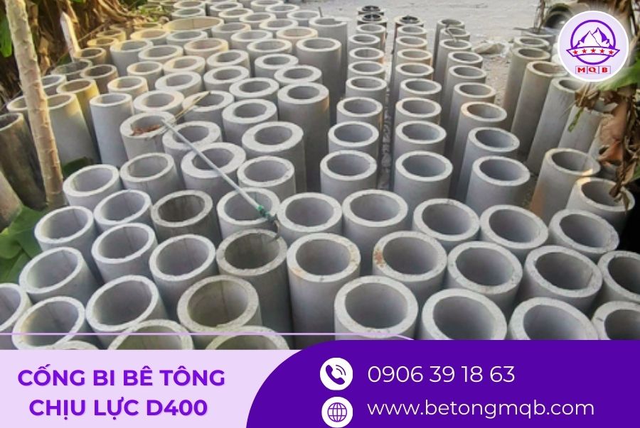 Cống Bi Bê Tông Chịu Lực D400 tại Bình Phước 2 Thông số kỹ thuật của cống bi bê tông chịu lực D400