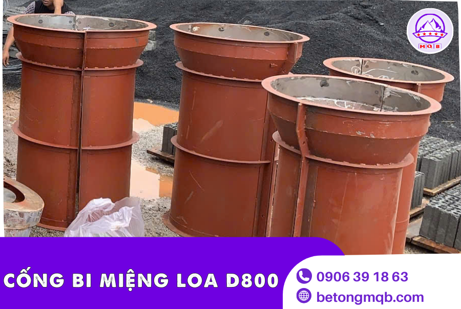 Cống Bi Miệng Loa D800 Tại Long An 3 cong mieng loa duong kinh 800