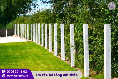 Trụ hàng rào 80x100x2500mm