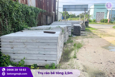 Trụ hàng rào 80x90x2500mm
