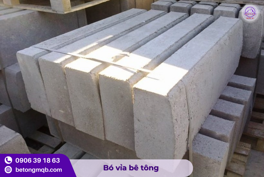 Bó vỉa 180x300x1000mm bằng bê tông tại TPHCM 1 Bó vỉa 180x300x1000mm chất lượng