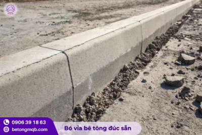 Bó vỉa bê tông 150x300x1000mm Miền Nam