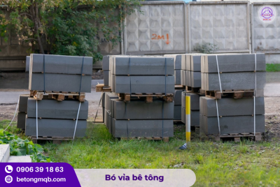 Bó vỉa bê tông 300x300x1000mm