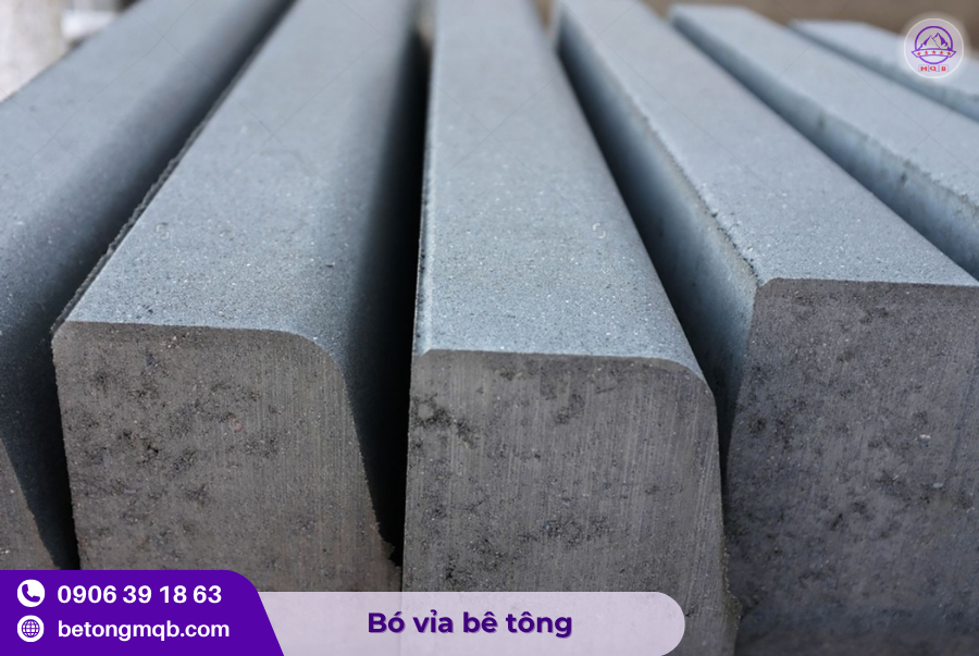 Đơn vị cung cấp bó vỉa bê tông 300x300x1000mm chất lượng tại Miền Nam 2 Bó vỉa bê tông 300x300x1000mm của Minh Quân MQB