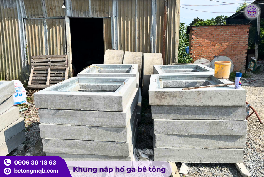 khung ho ga be tong vuong