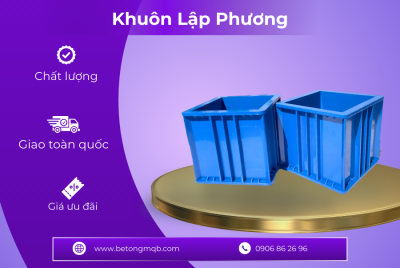 Khuôn đúc mẫu bê tông lập phương