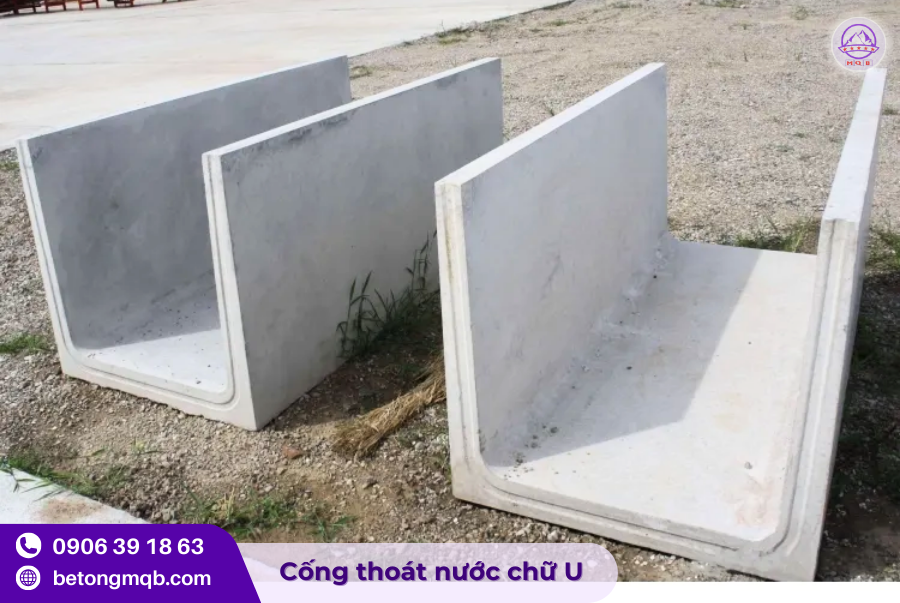 Mương chữ U 400x500x2000mm tại TPHCM 1 Mương chữ U 400x500x2000mm chất lượng