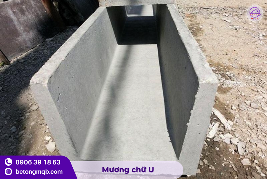 Mương chữ U 400x500x2000mm tại TPHCM 3 Mương chữ U 400x500x2000mm thoát nước dân sinh