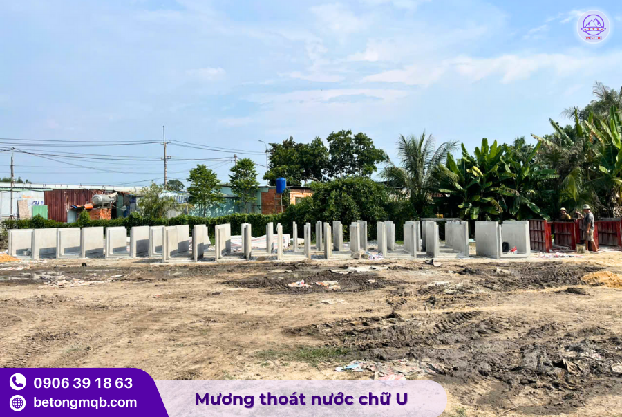 Đơn vị cung cấp mương thoát nước chữ U dài 1m 4 Mương thoát nước chữ U dài 1m chất lượng cao