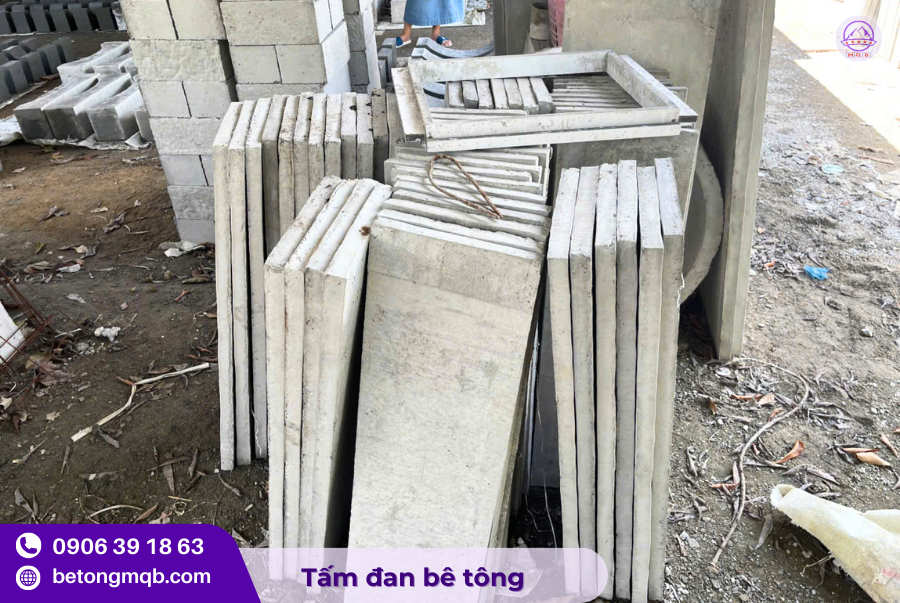 Tấm đan bê tông đúc sẵn kích thước 600x1200x300mm 4 Tấm đan bê tông đúc sẵn