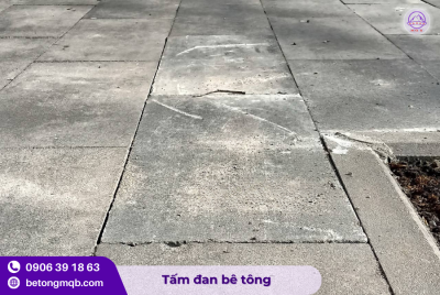 Tấm đan bê tông 500x1000x100mm cốt thép
