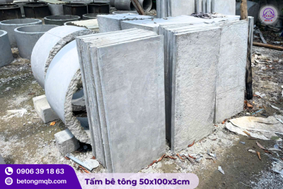 Tấm đan bê tông 500x1000x30mm