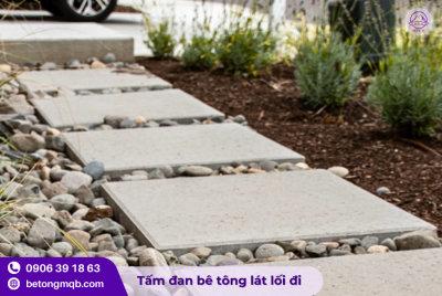 Tấm đan bê tông 600x600x60mm chất lượng