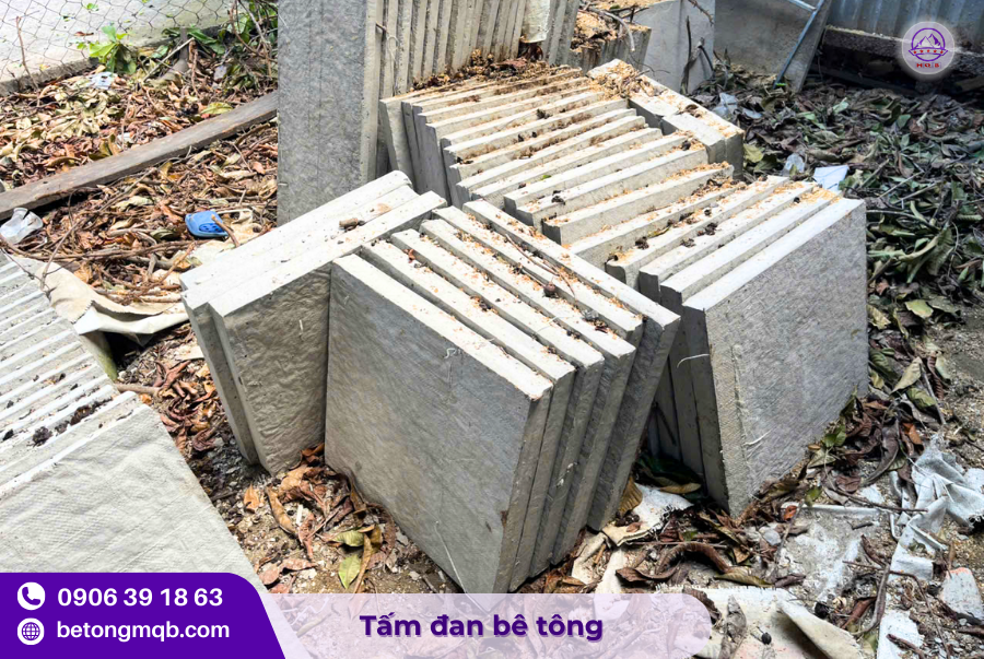 Tấm Đan Bê Tông Đúc Sẵn Kích Thước 300x300x30mm 3 Tấm đan bê tông đúc sẵn