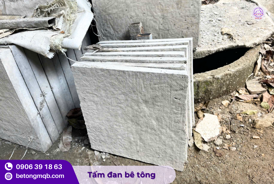 Tấm Đan Bê Tông Đúc Sẵn Kích Thước 300x300x30mm 1 Tấm đan bê tông