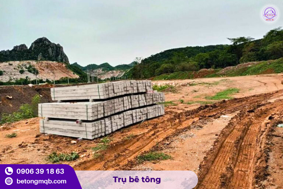 Ứng dụng của trụ bê tông 100x100x2500mm rào lưới B40 2 Trụ bê tông 100x100x2500mm cốt thép