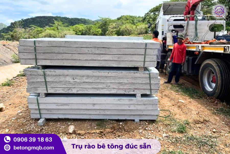 Ứng dụng của trụ bê tông 100x100x2500mm rào lưới B40 3 Trụ bê tông 100x100x2500mm rào lưới B40