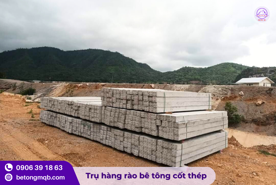 Mua trụ bê tông 200x200x3000mm khu vực Miền Nam 4 Trụ bê tông 200x200x3000mm chất lượng