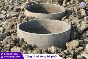 Cống bi làm bể phốt