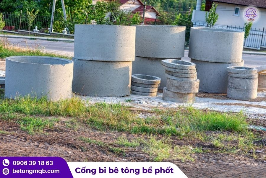 Cống bi làm bể phốt cho các công trình nhỏ và ngắn hạn 1 Cống bi làm bể phốt cho khu công nghiệp