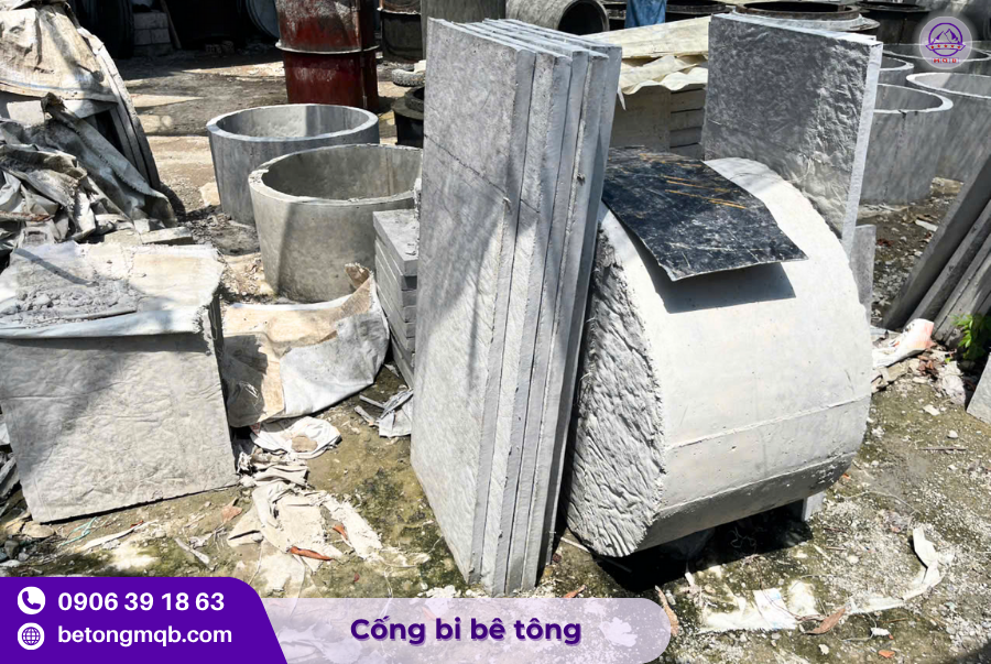 Cống bi làm bể phốt bằng bê tông đường kính 800mm 4 cong bi lam be phot gia re
