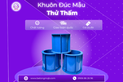 Khuôn đúc mẫu bê tông chống thấm