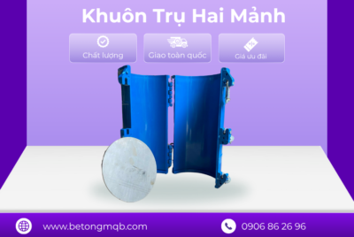 khuôn đúc mẫu hình trụ hai mảnh