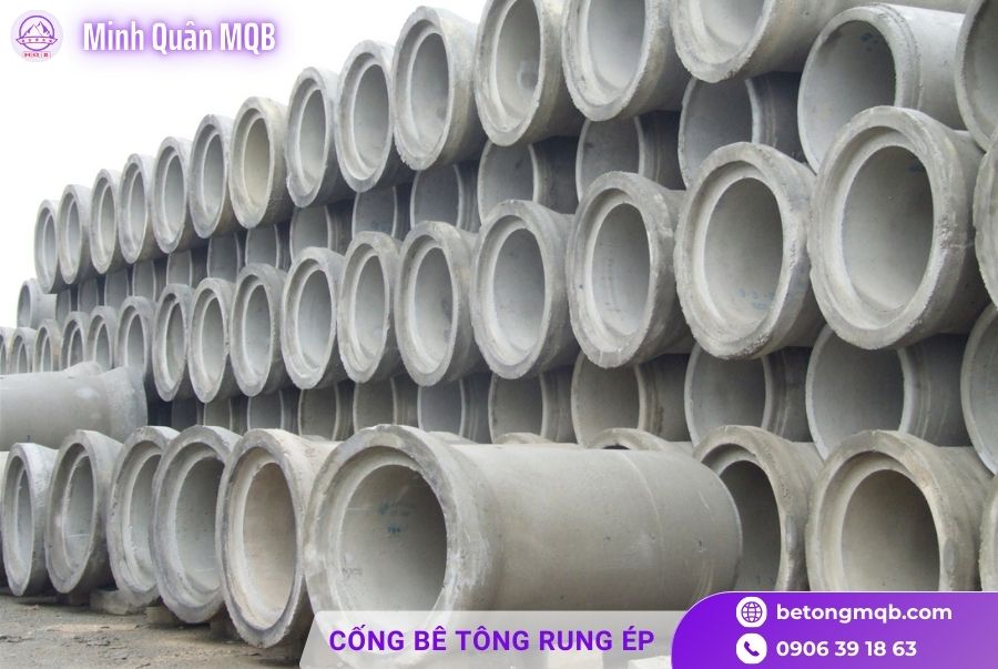 Ống cống bê tông rung ép D600 chất lượng tại TPHCM 4 ong cong be tong rung ep d600 thoat nuoc