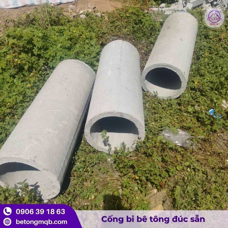 Cống bi bê tông dài 1 mét chuyên dùng cho công trình dân sinh 3 Cống bi bê tông dài 1 mét đúc sẵn
