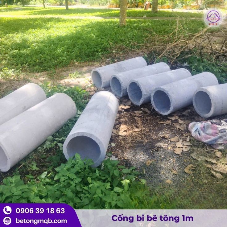 Cống bi bê tông dài 1 mét chuyên dùng cho công trình dân sinh 7 Cống bi bê tông dài 1 mét