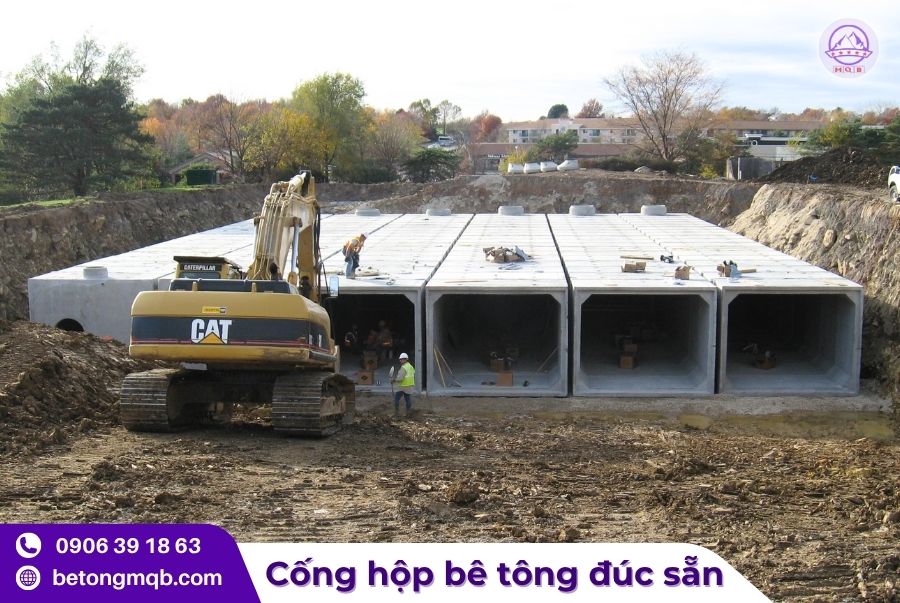 Cống hộp bê tông đúc sẵn chất lượng từ Minh Quân MQB 1 Cống hộp bê tông đúc sẵn chất lượng