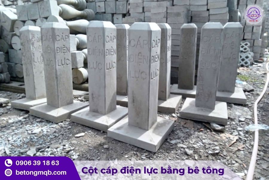 cot cap dien luc bang be tong duc san