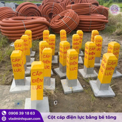 Cột mốc bê tông
