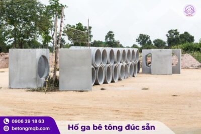 Hố ga thoát nước bằng bê tông