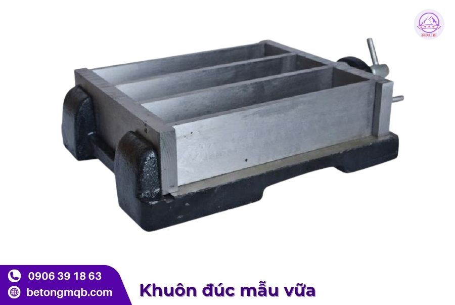 Khuôn đúc mẫu vữa xi măng bằng gang chất lượng số 1 2 Khuôn đúc mẫu vữa xi măng bằng gang giá rẻ