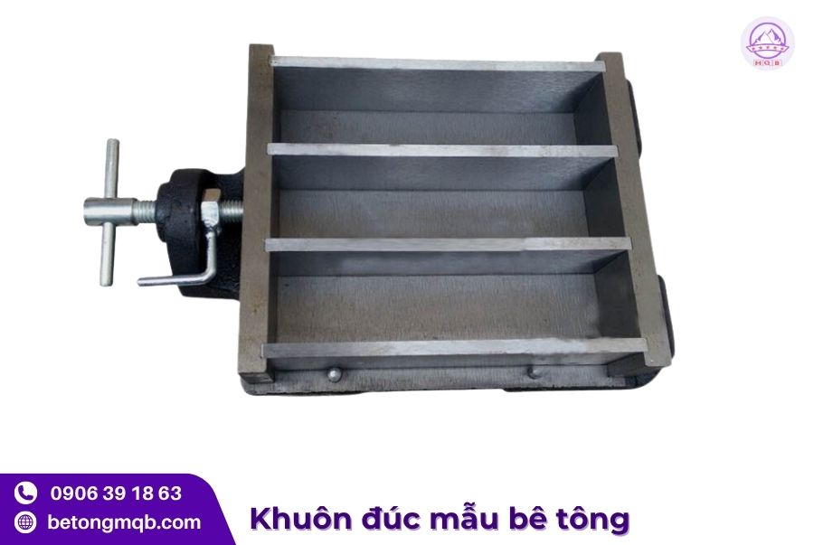 Khuôn đúc mẫu vữa xi măng bằng gang chất lượng số 1 3 Khuôn đúc mẫu vữa xi măng bằng gang toàn quốc