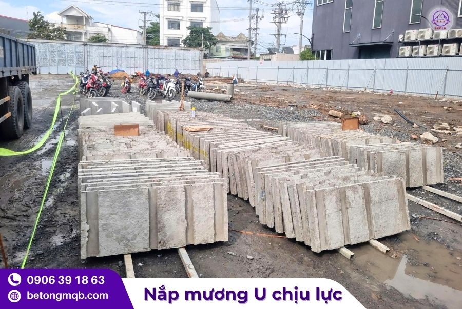 Chuyên cung cấp nắp mương U chịu lực chất lượng 4 Nắp mương U